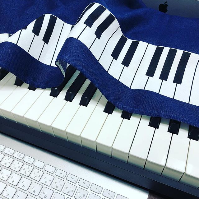 Keyboard Keyboard Cover.鍵盤の鍵盤カバー作った。